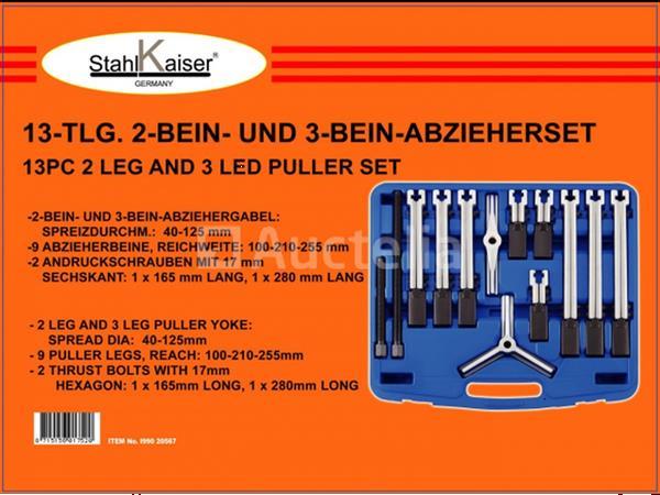 Grote foto trekker set 2 en 3 armig 13 dlg inwendig en uitwendig doe het zelf en verbouw gereedschappen en machines