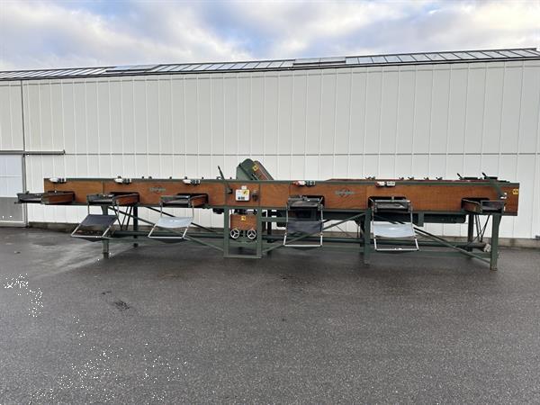 Grote foto compas es 100 vs2 ns2 sorteermachine voor bloembollen en spruiten agrarisch tuinbouw