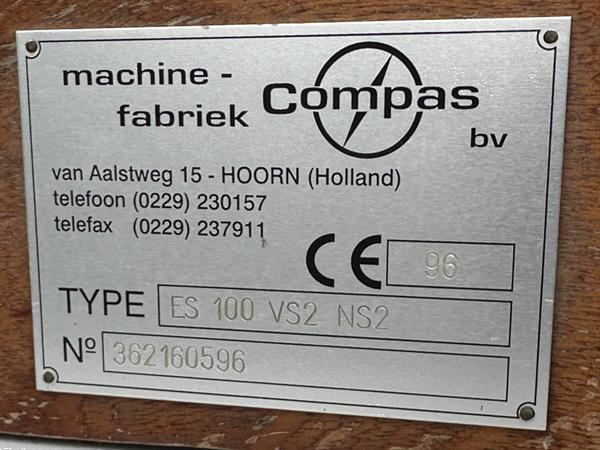 Grote foto compas es 100 vs2 ns2 sorteermachine voor bloembollen en spruiten agrarisch tuinbouw