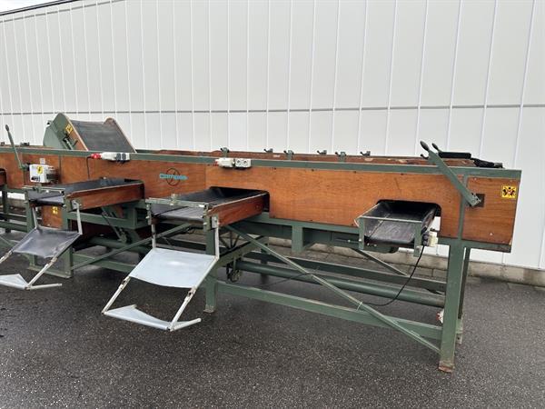 Grote foto compas es 100 vs2 ns2 sorteermachine voor bloembollen en spruiten agrarisch tuinbouw