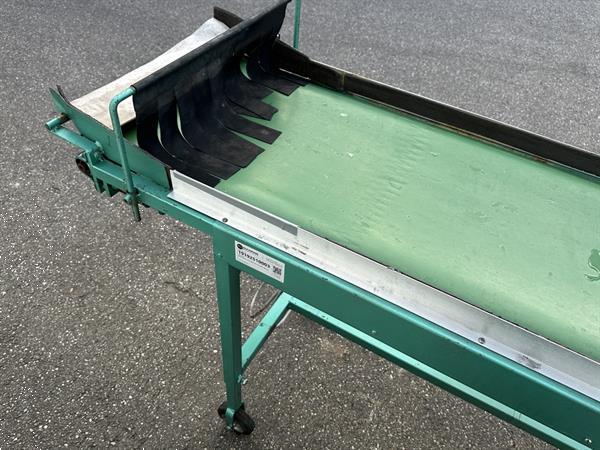 Grote foto schoemans transportband voor fruit 250 x 50 cm agrarisch transportbanden