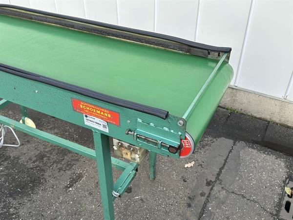 Grote foto schoemans transportband voor fruit 170 x 50 cm agrarisch transportbanden