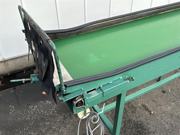 Grote foto schoemans transportband voor fruit 170 x 50 cm agrarisch transportbanden