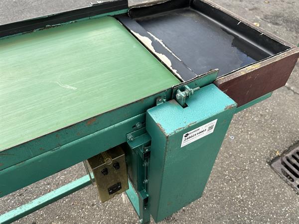 Grote foto schoemans transportband voor fruit 210 x 50 cm agrarisch transportbanden