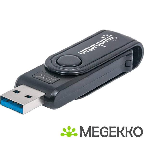 Grote foto manhattan 101981 usb 3.0 3.1 gen 1 type a zwart geheugenkaartlezer computers en software netwerkkaarten routers en switches