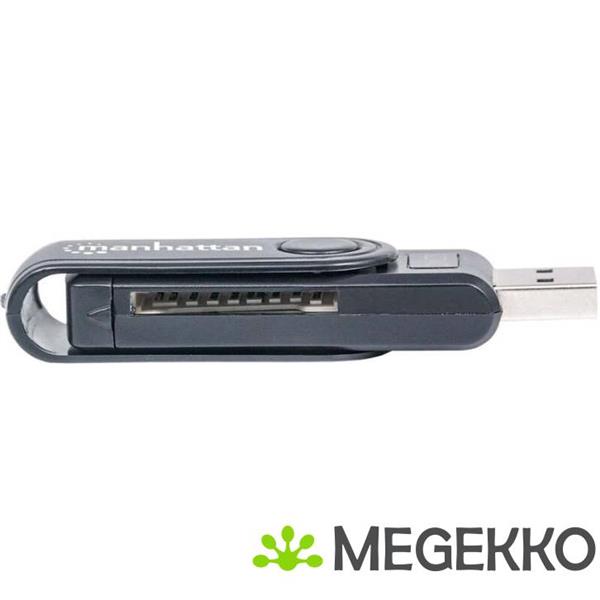 Grote foto manhattan 101981 usb 3.0 3.1 gen 1 type a zwart geheugenkaartlezer computers en software netwerkkaarten routers en switches