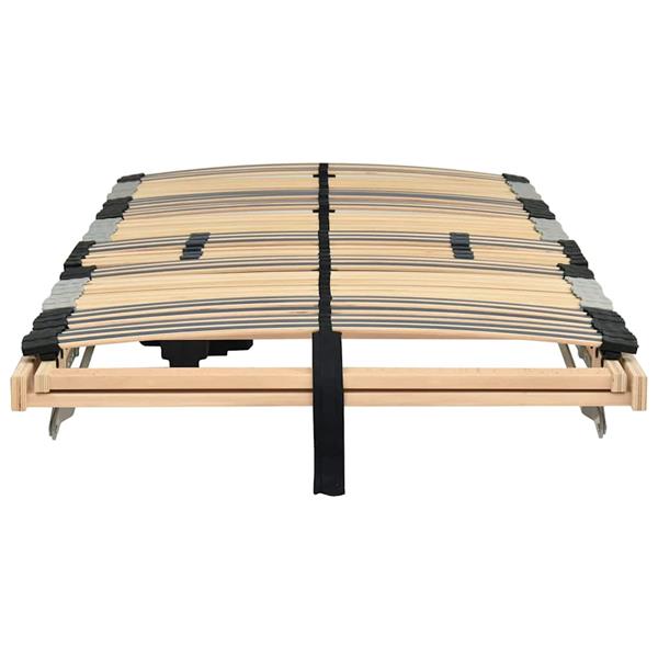 Grote foto vidaxl lamelbodem bruin 70 x 190 cm massief beukenhout antiek en kunst stoelen en banken