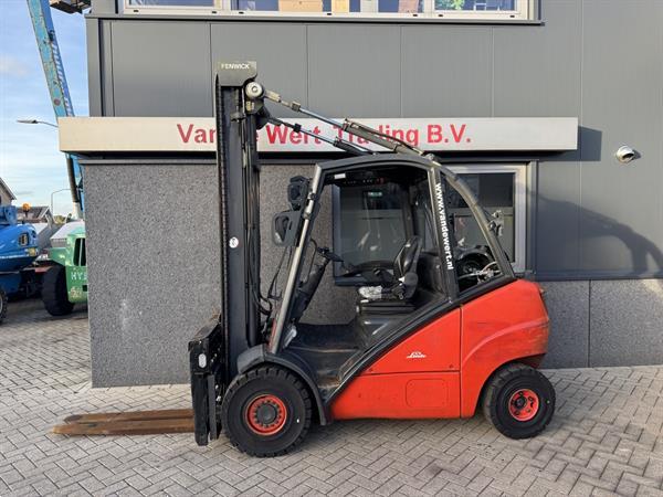 Grote foto linde h30t duplo 450 sideshift vorkversteller lpg 2003 agrarisch heftrucks