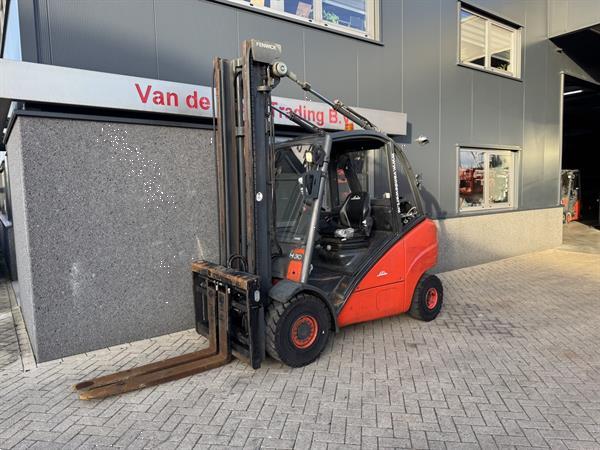 Grote foto linde h30t duplo 450 sideshift vorkversteller lpg 2003 agrarisch heftrucks