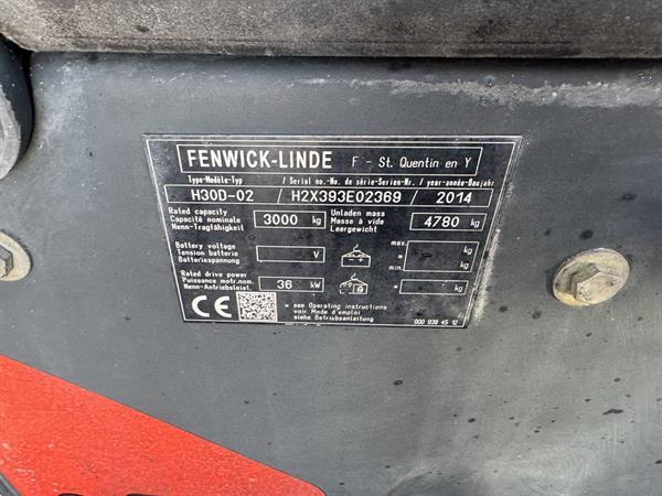 Grote foto linde h30d 02 duplo 450 sideshift vorkversteller vw diesel 2014 agrarisch heftrucks