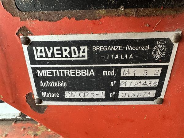 Grote foto laverda m152 agrarisch maaidorsers