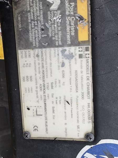 Grote foto hyster 4.00xm 5 agrarisch heftrucks