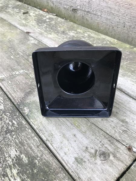 Grote foto paal cover zwart met bol 9 1 cm x 9 1 cm tuin en terras tuindecoratie