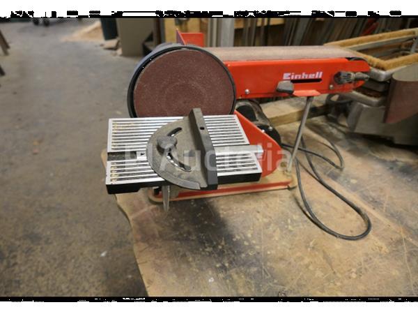 Grote foto einhell tc us 400 riem lapidaire schuurmachine doe het zelf en verbouw ijzerwaren en bevestigingsmiddelen