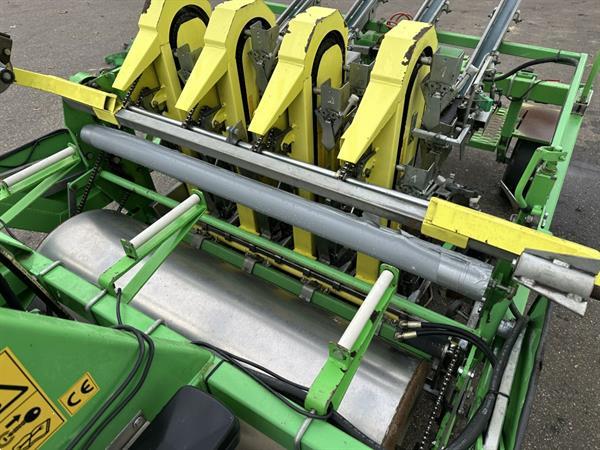 Grote foto hortech due automatic folieplantmachine 4 rijen agrarisch zaaimachines