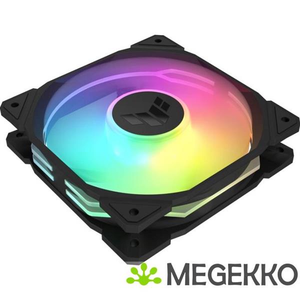 Grote foto asus tuf gaming tr120 fan argb reverse black computers en software overige computers en software