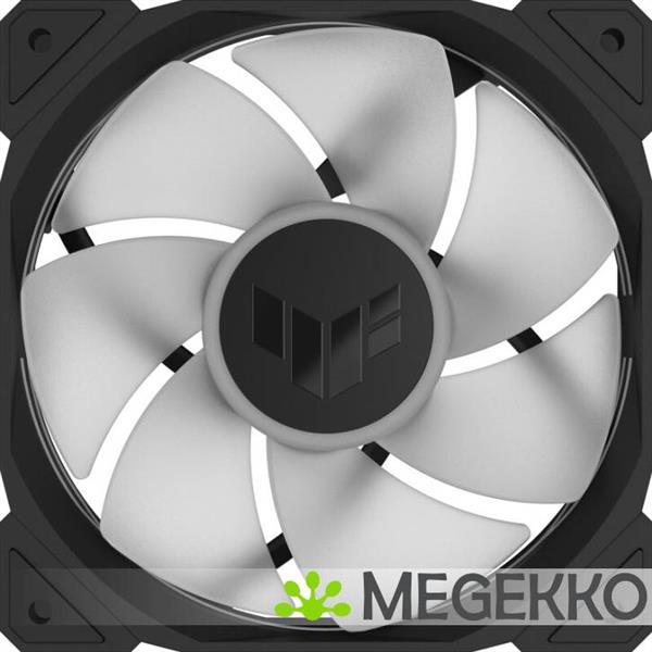 Grote foto asus tuf gaming tr120 fan argb reverse black computers en software overige computers en software