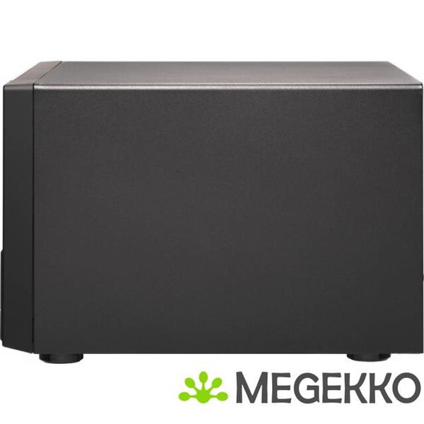 Grote foto qnap tl d800s behuizing voor opslagstations 2.5 3.5 hdd ssd behuizing zwart grijs computers en software behuizingen en kasten