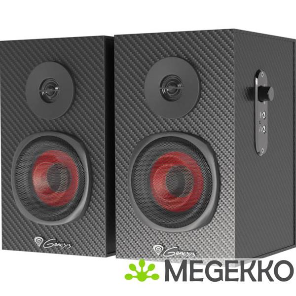 Grote foto genesis ncs 1306 helium 200 luidsprekers in zwart computers en software overige computers en software