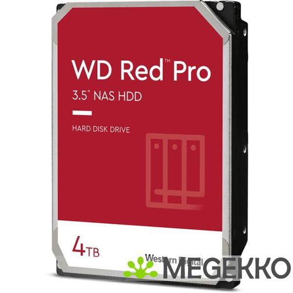 Grote foto western digital red pro wd4005ffbx 4tb computers en software harde schijven