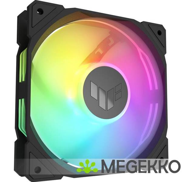 Grote foto asus tuf gaming tr120 fan argb reverse black computers en software overige computers en software