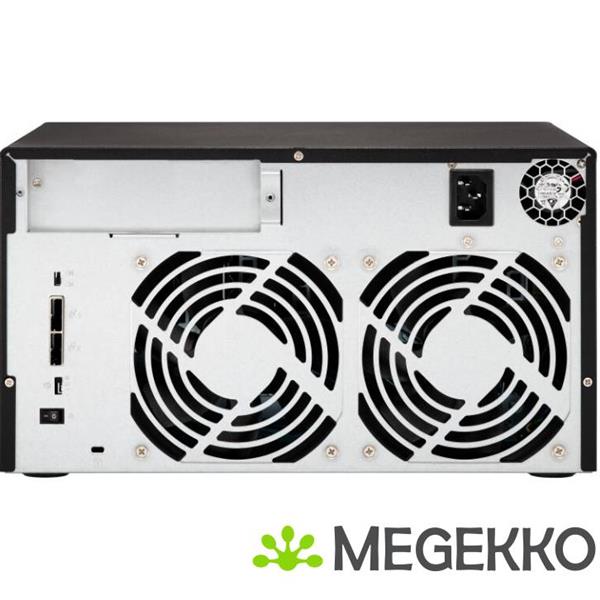 Grote foto qnap tl d800s behuizing voor opslagstations 2.5 3.5 hdd ssd behuizing zwart grijs computers en software behuizingen en kasten