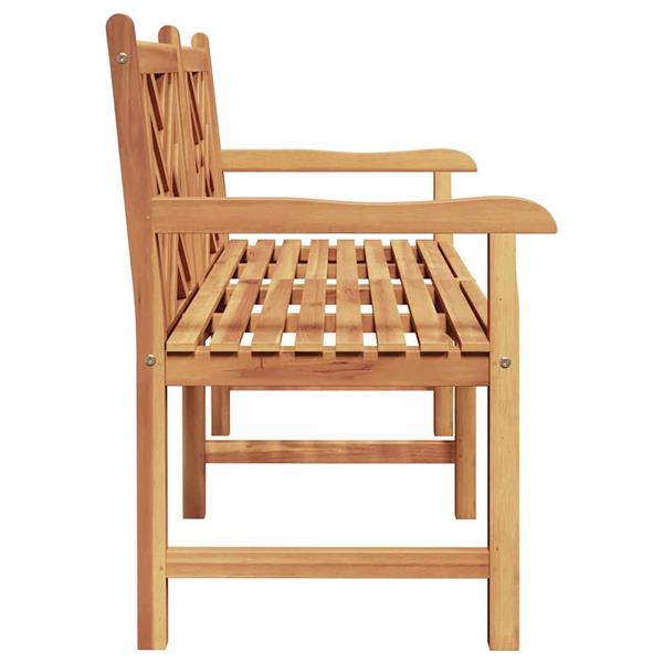 Grote foto vidaxl tuinbank bruin 150 x 60 x 90 cm massief teakhout tuin en terras tuinmeubelen