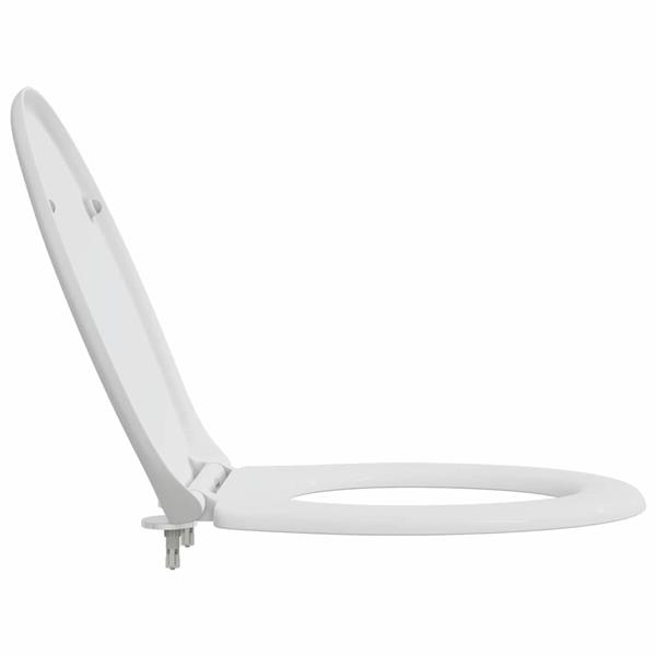 Grote foto vidaxl snelle ontgrendel toiletzitting wit 44.8 x 37.3 x 4.2 cm doe het zelf en verbouw sanitair
