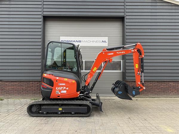 Grote foto kubota u27 hi spec minigraver nieuw 615 lease doe het zelf en verbouw kranen en graafmachines