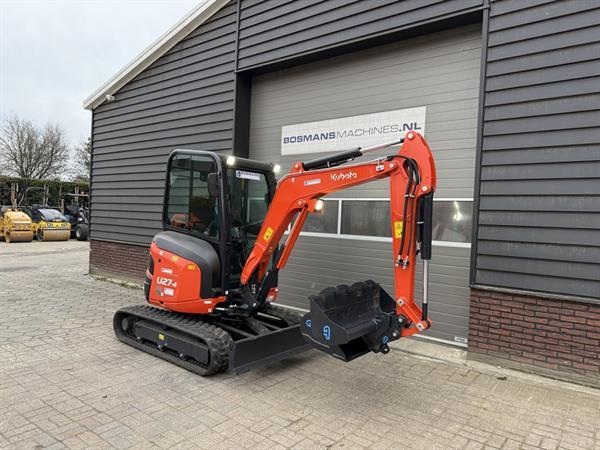 Grote foto kubota u27 hi spec minigraver nieuw 615 lease doe het zelf en verbouw kranen en graafmachines