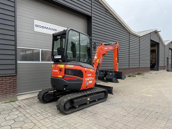 Grote foto kubota u27 hi spec minigraver nieuw 615 lease doe het zelf en verbouw kranen en graafmachines