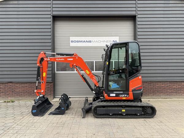 Grote foto kubota u27 hi spec minigraver nieuw 615 lease doe het zelf en verbouw kranen en graafmachines