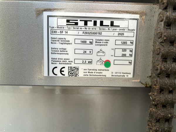 Grote foto vs 22458 elektrische triplex stapelaar still exvsf14 bj2020 doe het zelf en verbouw hefwerktuigen