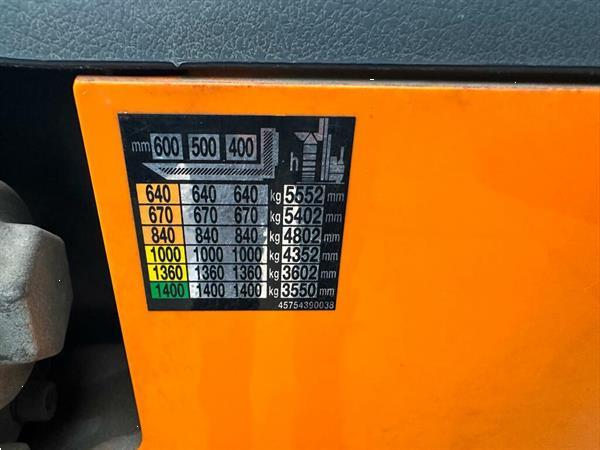 Grote foto vs 22459 elektrische triplex stapelaar still exvsf14i 5.316 mm doe het zelf en verbouw hefwerktuigen