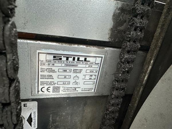 Grote foto vs 22459 elektrische triplex stapelaar still exvsf14i 5.316 mm doe het zelf en verbouw hefwerktuigen