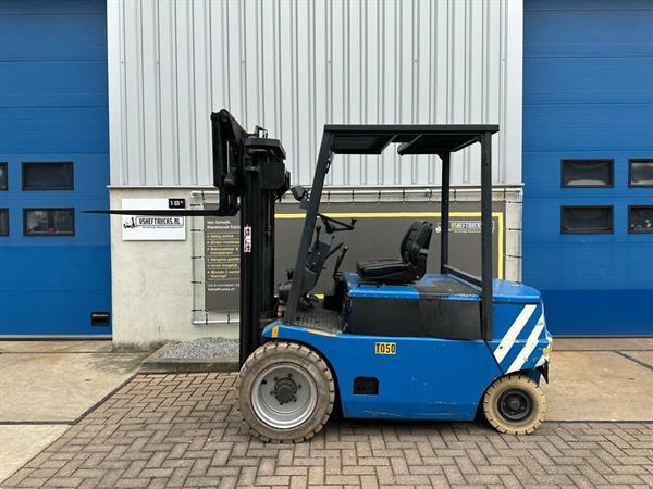 Grote foto vs 22464 elektrische triplex heftruck still r60 35 sideshift freelift agrarisch heftrucks