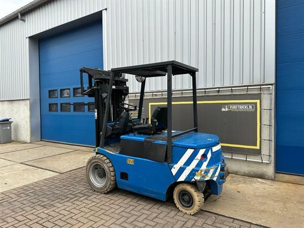 Grote foto vs 22464 elektrische triplex heftruck still r60 35 sideshift freelift agrarisch heftrucks