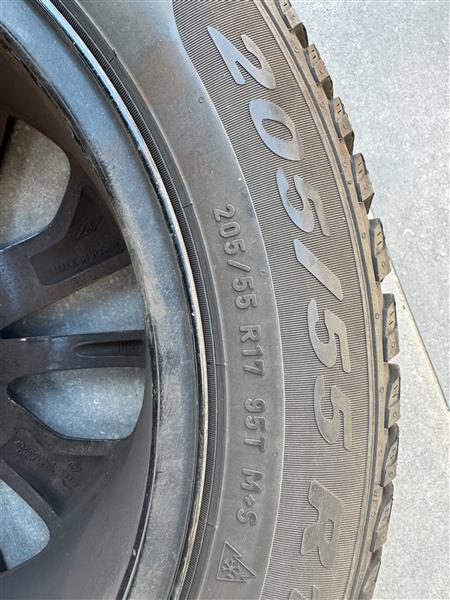 Grote foto winterbanden op lichtmetalen velg 17 inch auto onderdelen banden en velgen