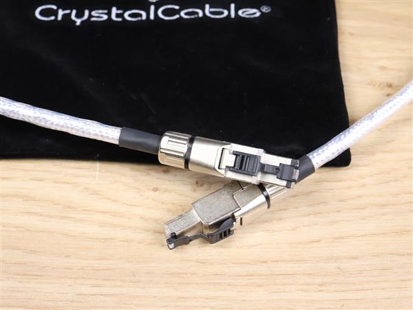 Grote foto crystal cable ultra2 diamond network highend audio ethernet cable 1 0 metre new 25 off audio tv en foto onderdelen en accessoires