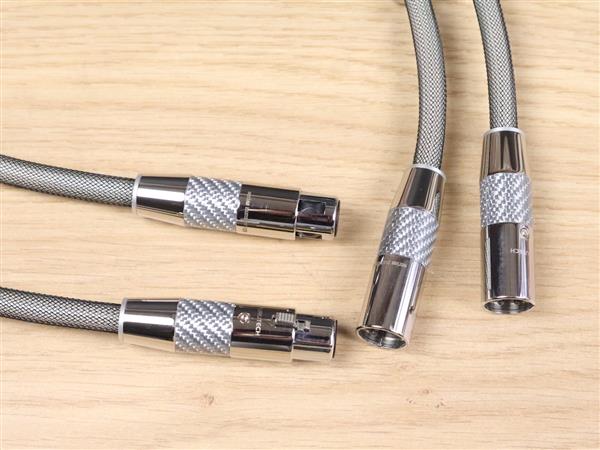 Grote foto albedo metamorphosis signature pure silver highend audio interconnects xlr 1 0 metre audio tv en foto onderdelen en accessoires