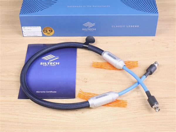 Grote foto siltech 680d classic legend g9 highend silver gold digital interconnect bnc 1 0 metre new 30 off audio tv en foto onderdelen en accessoires