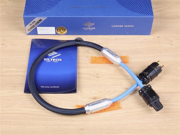 Grote foto siltech classic legend 880p g9 highend silver gold audio power cable 1 0 metre audio tv en foto onderdelen en accessoires