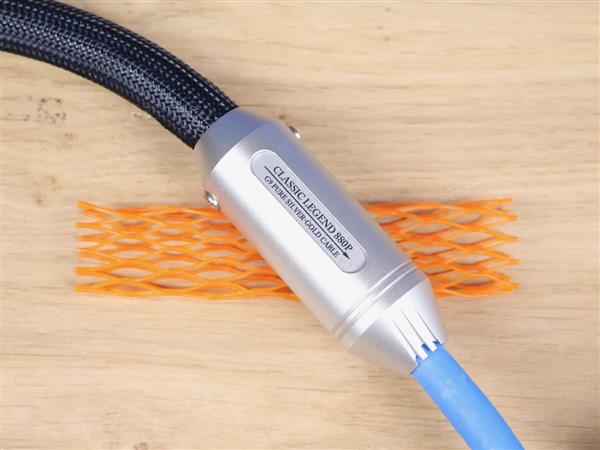 Grote foto siltech classic legend 880p g9 highend silver gold audio power cable 1 0 metre audio tv en foto onderdelen en accessoires