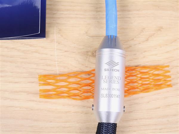 Grote foto siltech classic legend 880p g9 highend silver gold audio power cable 1 0 metre audio tv en foto onderdelen en accessoires