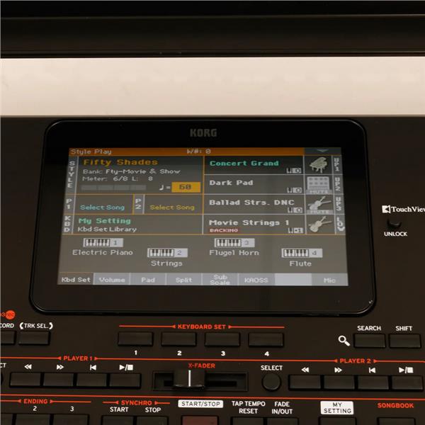 Grote foto korg pa4x 61 arranger workstation muziek en instrumenten synthesizers