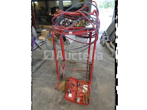 Grote foto trolley voor gasflessen met toebehoren doe het zelf en verbouw onderdelen en accessoires