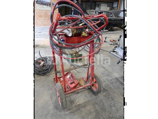 Grote foto trolley voor gasflessen met toebehoren doe het zelf en verbouw onderdelen en accessoires