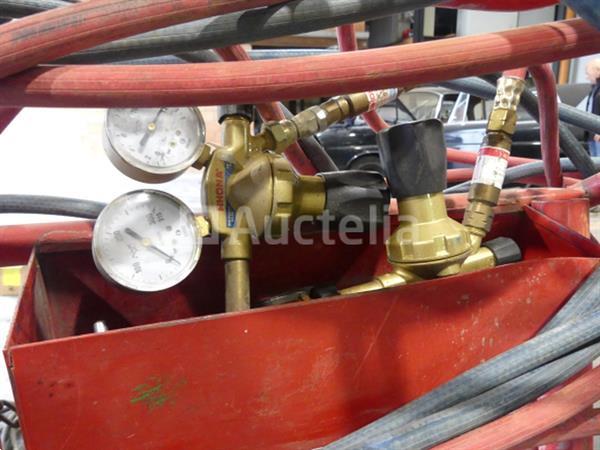 Grote foto trolley voor gasflessen met toebehoren doe het zelf en verbouw onderdelen en accessoires