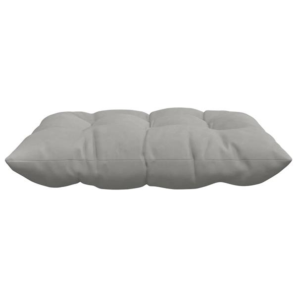 Grote foto vidaxl zitkussens 4 pcs lichtgrijs 40 x 40 x 6 cm microfibre huis en inrichting woningdecoratie