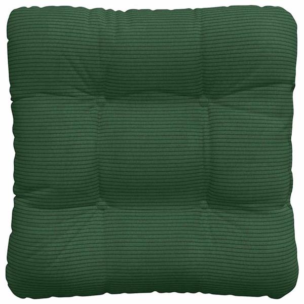 Grote foto vidaxl zitkussens 4 pcs donkergroen 45 x 45 cm katoen stof huis en inrichting woningdecoratie